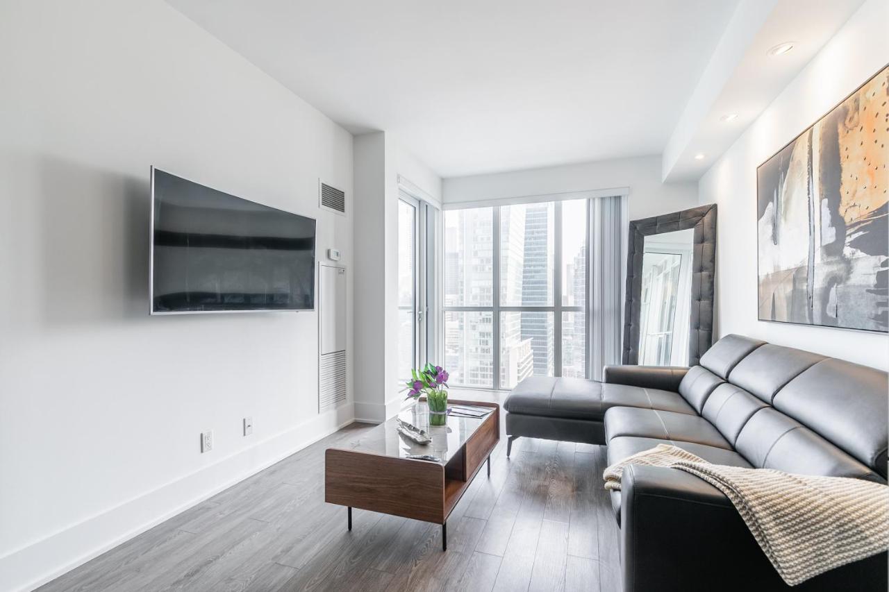 Stylish 1Br + Office Condo - Cn Tower View Toronto Extérieur photo